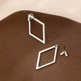 Double-Layer Combination Design Earrings